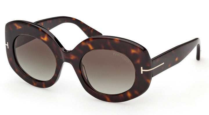 FT1346-F Claudette Sunglasses in Havana Brown