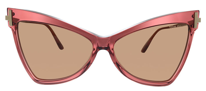 Tom Ford Tallulah FT0767 Sunglasses in Dark Pink