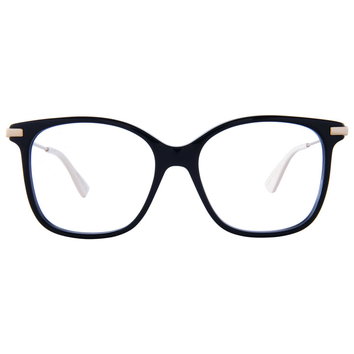 Gucci GG0512O Square Metal Leg Eyeglasses Frames in Black