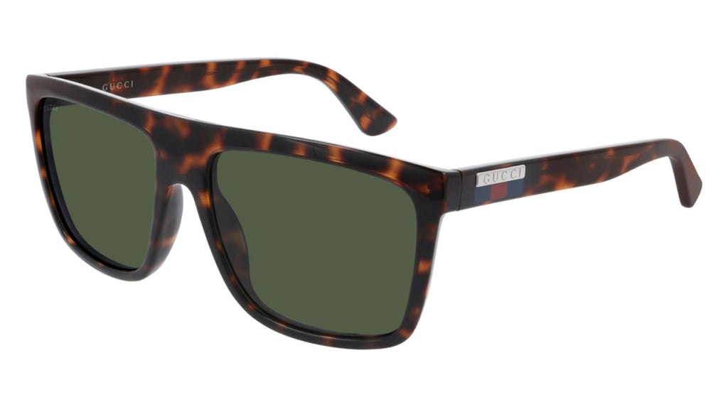 ? - New Authentic Gucci Green Browline Sunglasses GG0748S 003 Gucci GG0748S 003 Men main image 2