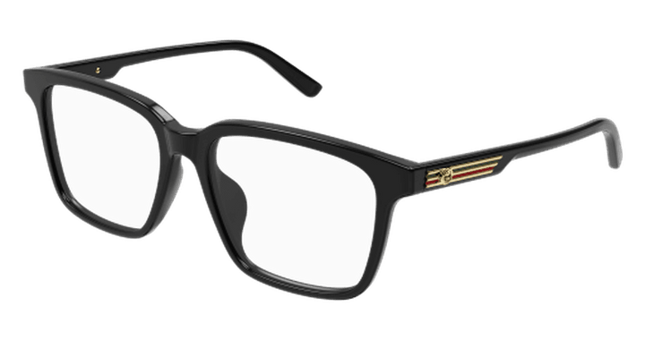 Monturas cuadradas Gucci GG1293OA en negro 