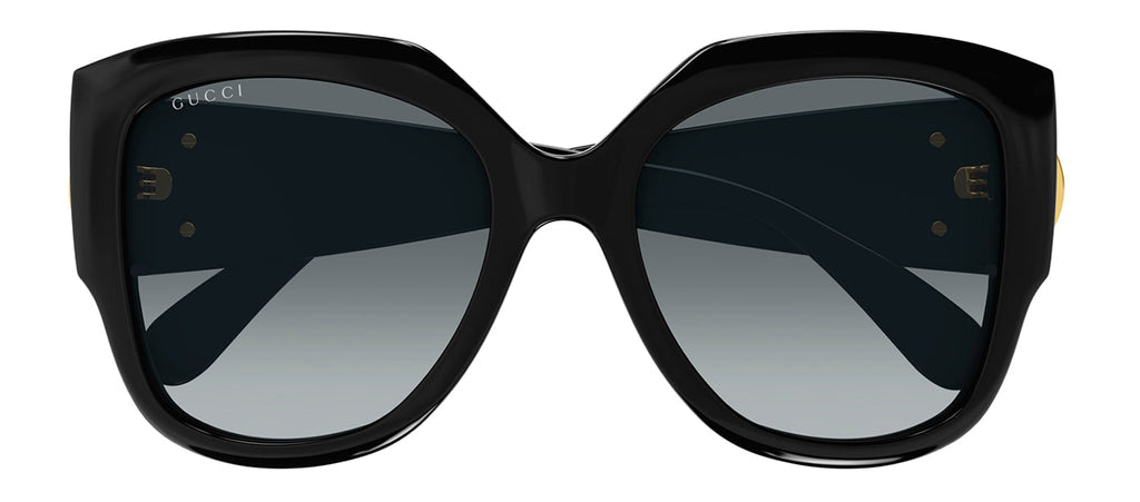 Gucci GG1407S Black Oversized Sunglasses