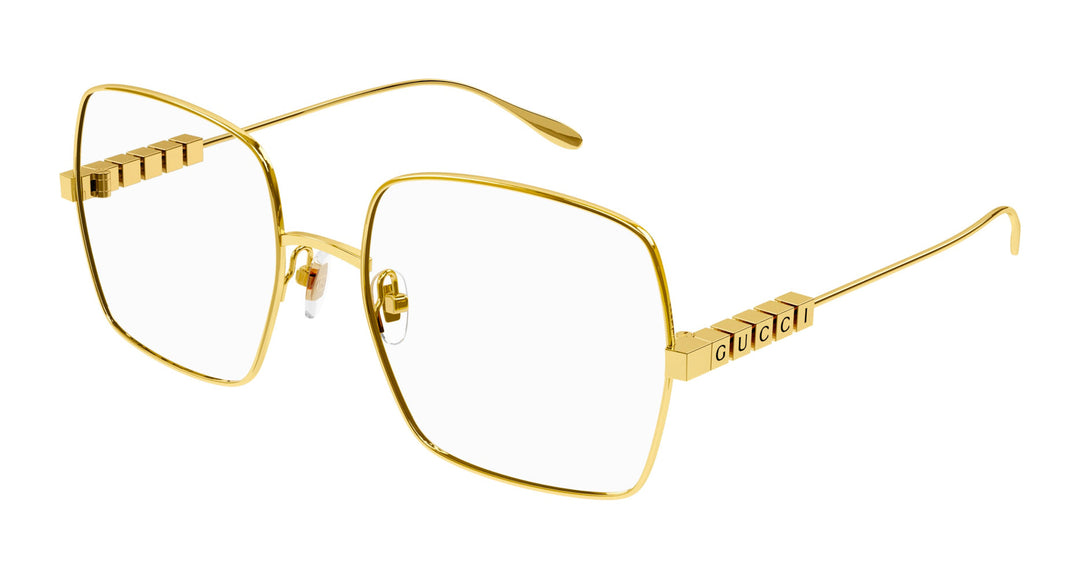 Gucci GG1434O Gold Square Frames