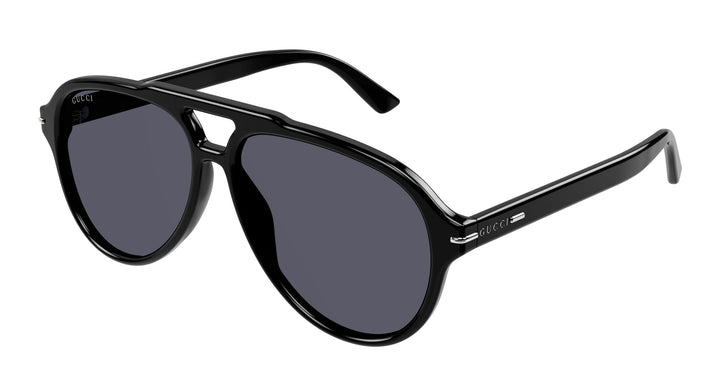 Gucci GG1443S Black Aviator Sunglasses