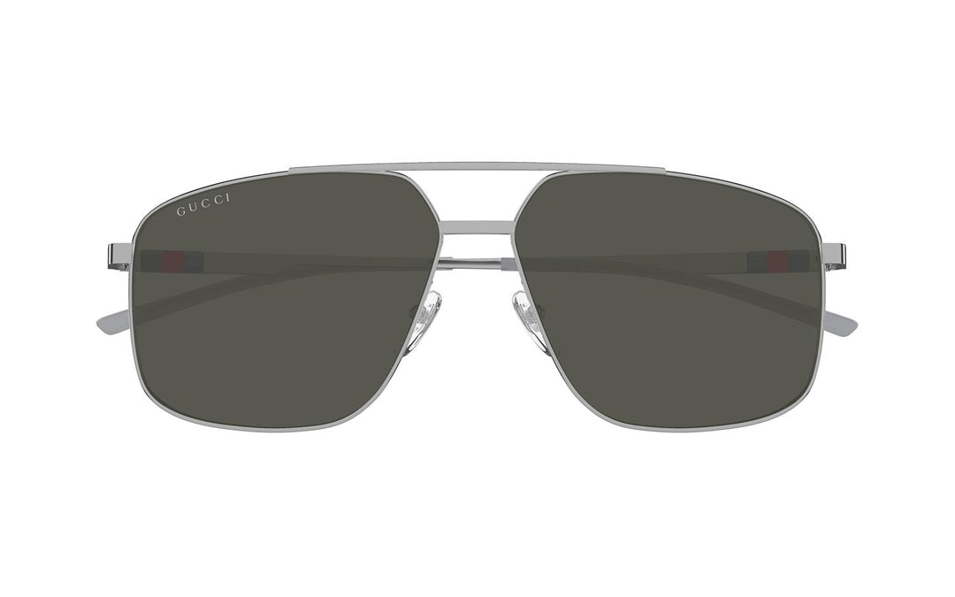 Gucci GG1676S Silver Metal Aviator Sunglasses
