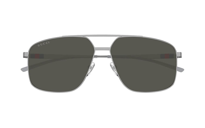 Gucci GG1676S Silver Metal Aviator Sunglasses