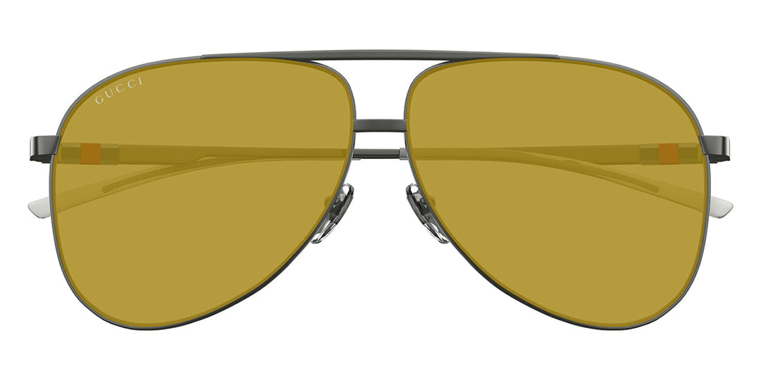 Gucci GG1220S Gafas de sol de aviador con monograma verde