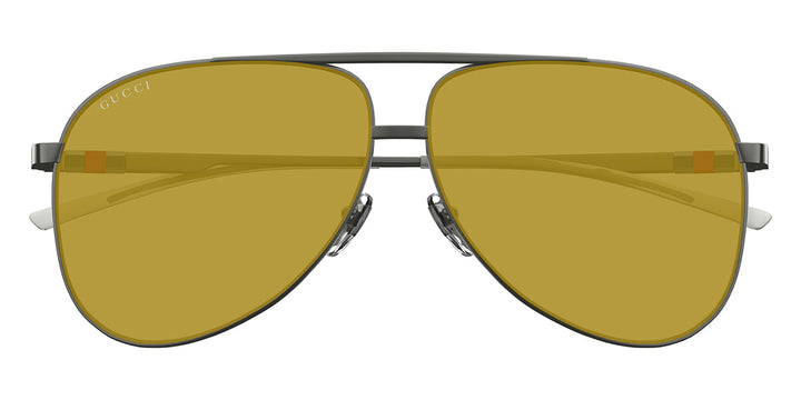 Gucci GG1220S Gafas de sol de aviador con monograma verde