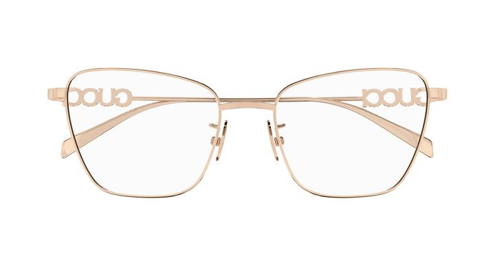 Gucci GG0973O Marcos de metal plateado