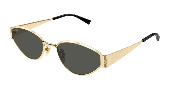 Gafas de sol con montura gruesa en marrón Gucci GG1338SK