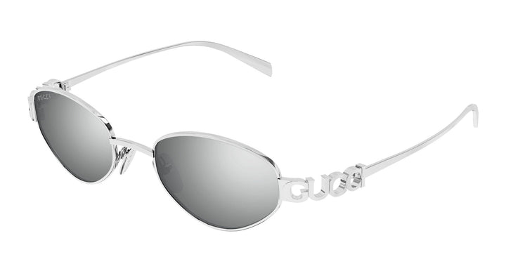 Gucci GG1935S Geometric Sunglasses in Silver