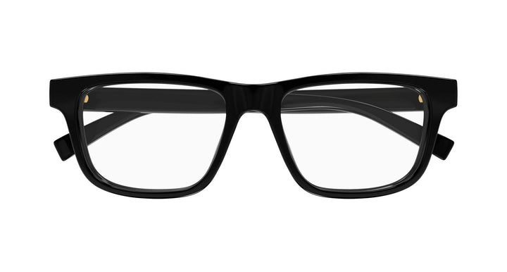 Gucci GG1987O Black Rectangular Unisex Frames