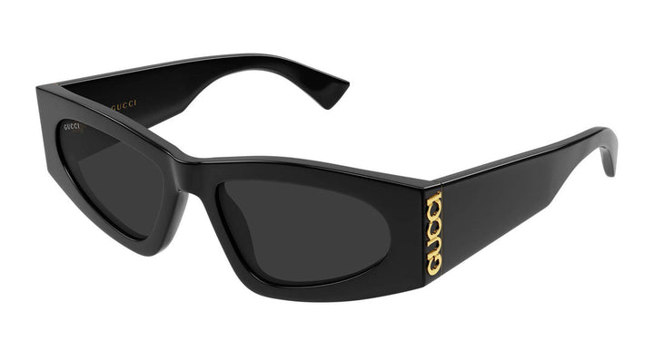 Gafas de sol extragrandes Gucci GG0817S con lentes grises 