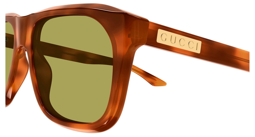 Gafas de sol con montura gruesa en marrón Gucci GG1338SK