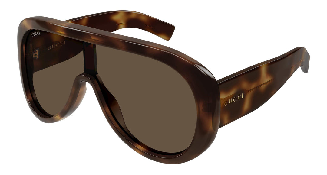 Gafas de sol extragrandes Gucci GG0817S con lentes grises 