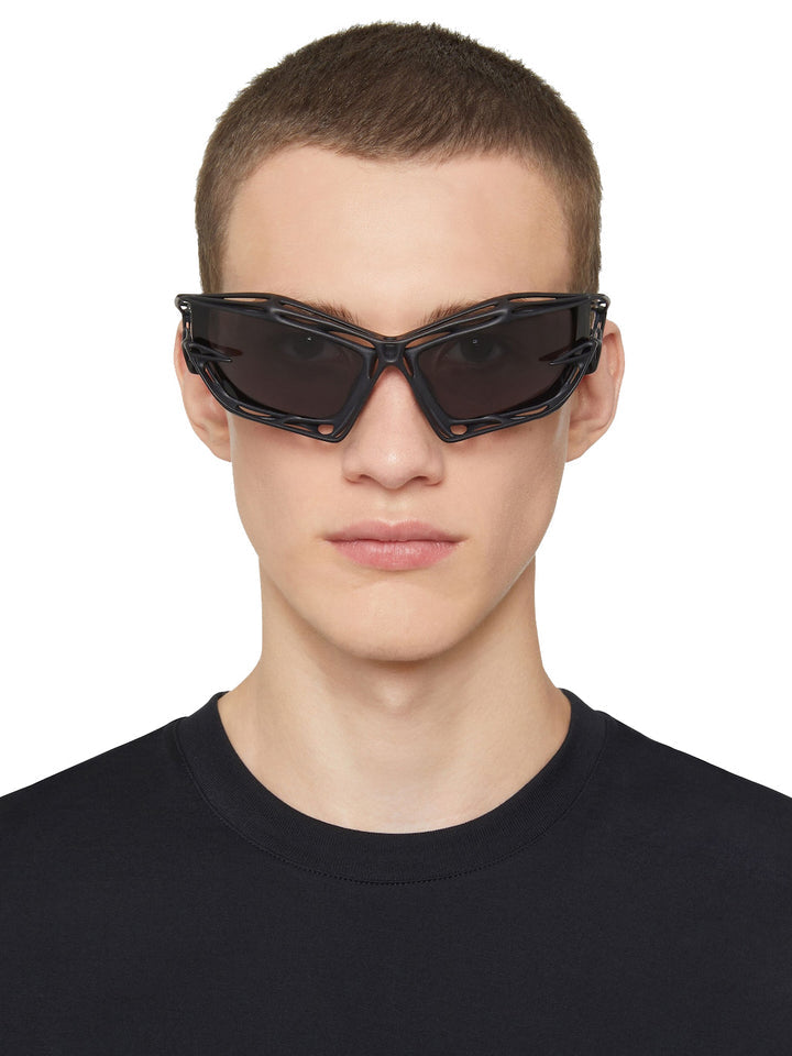 Givenchy GV40081I Cut Mask Sunglasses in Black