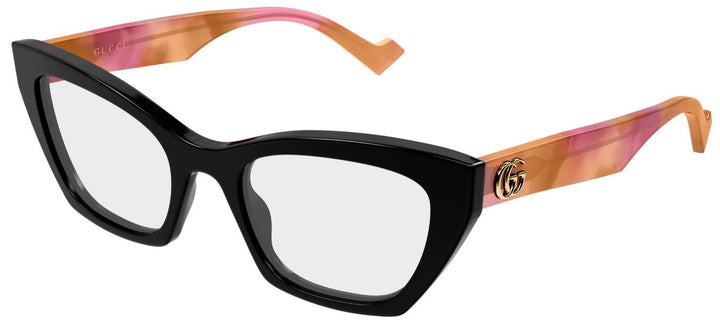 Gucci GG1334O Cat Eye Frames in Black Orange