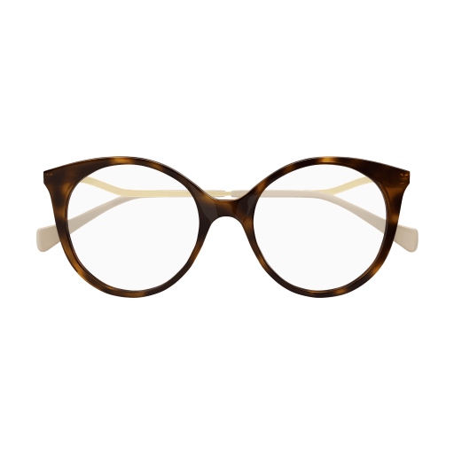 Gucci GG1009O Rounded Cat Eye Frames in Havana Brown