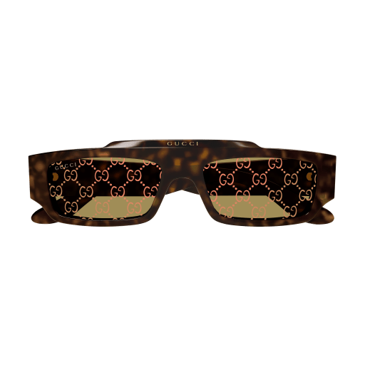 Gucci GG1592S Mirrored Sunglasses in Brown