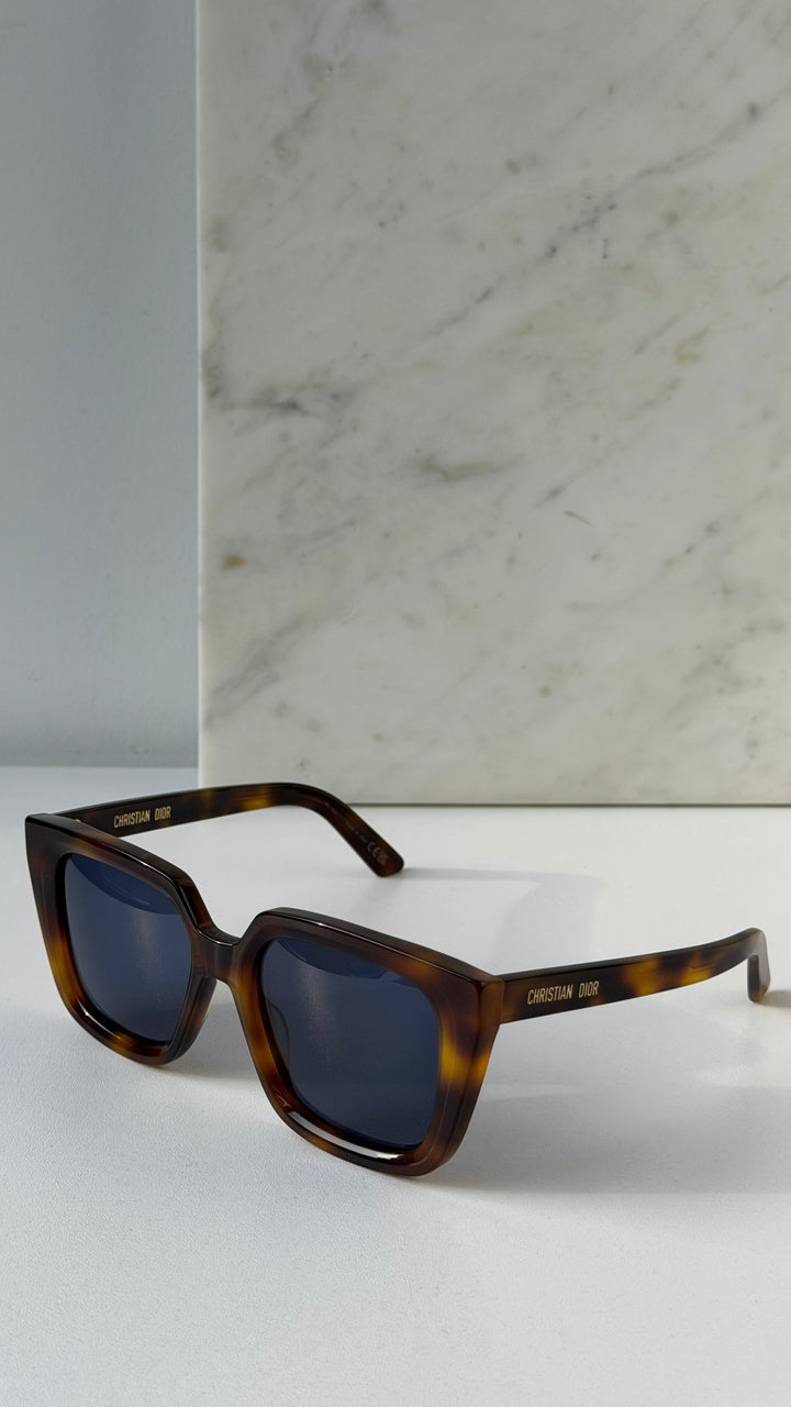 Dior Midnight S1I Sunglasses in Havana Brown