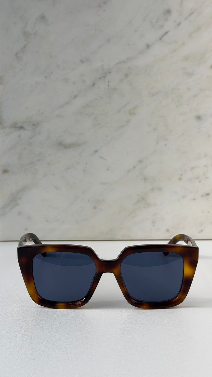 Dior Midnight S1I Sunglasses in Havana Brown