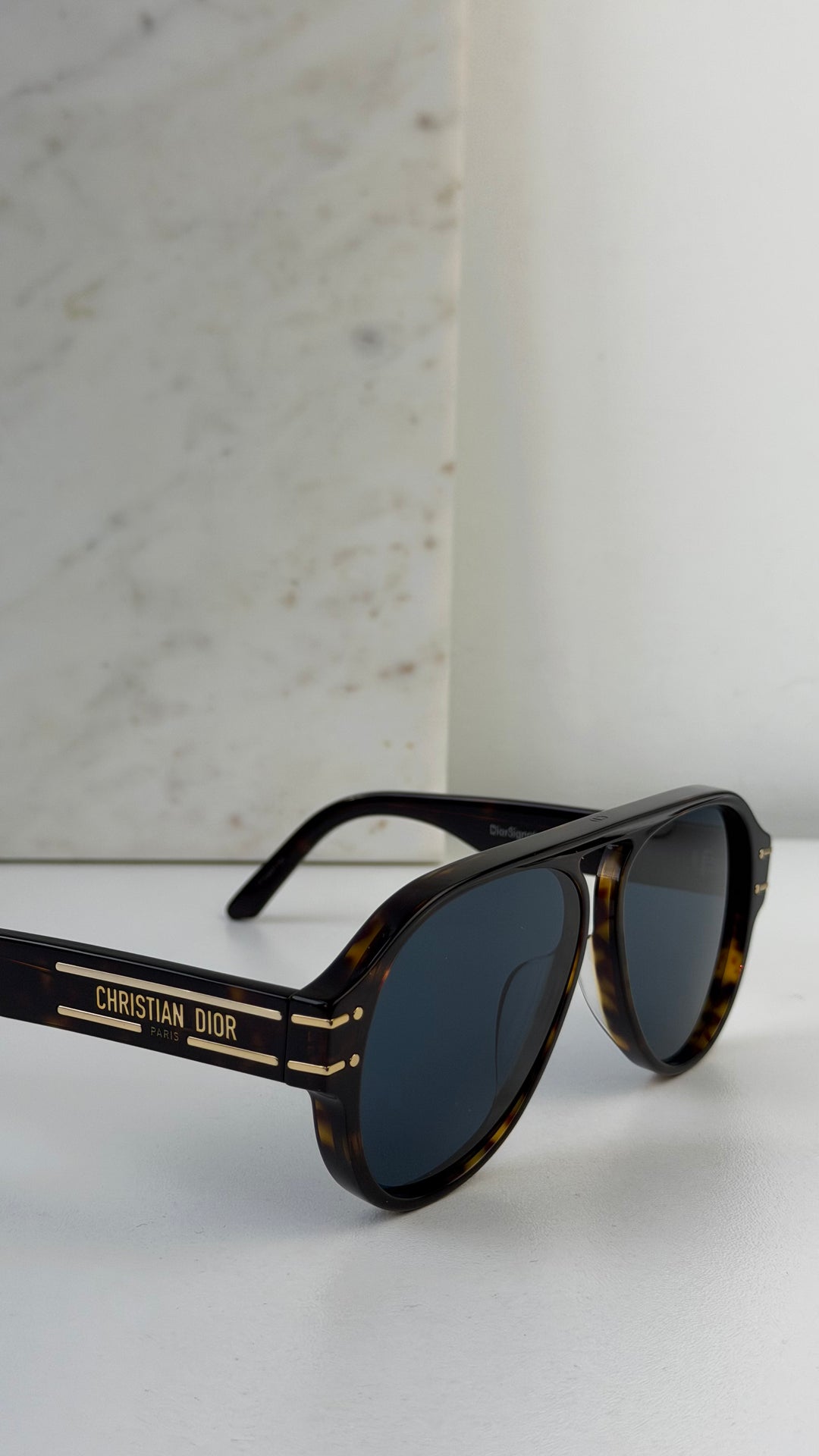 Dior Signature A1U Sunglasses in Dark Brown Havana