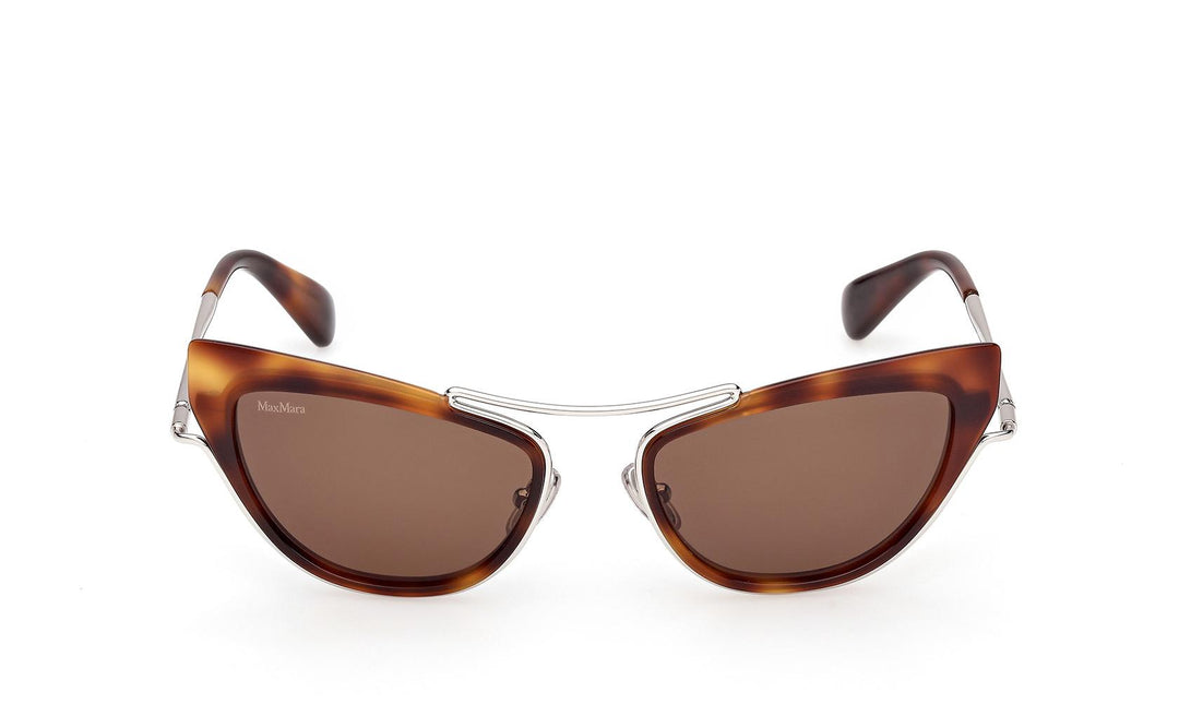 MM0172 Ruth Cat Eye Sunglasses in Havana Brown