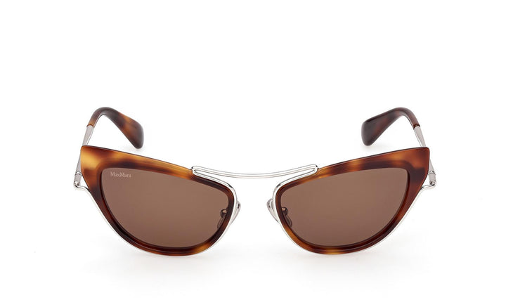 MM0172 Ruth Cat Eye Sunglasses in Havana Brown