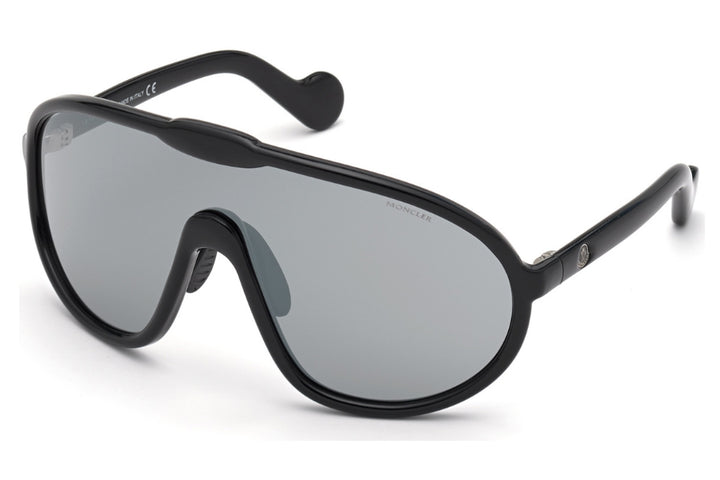 Moncler ML0184 Halometer Sunglasses in Black