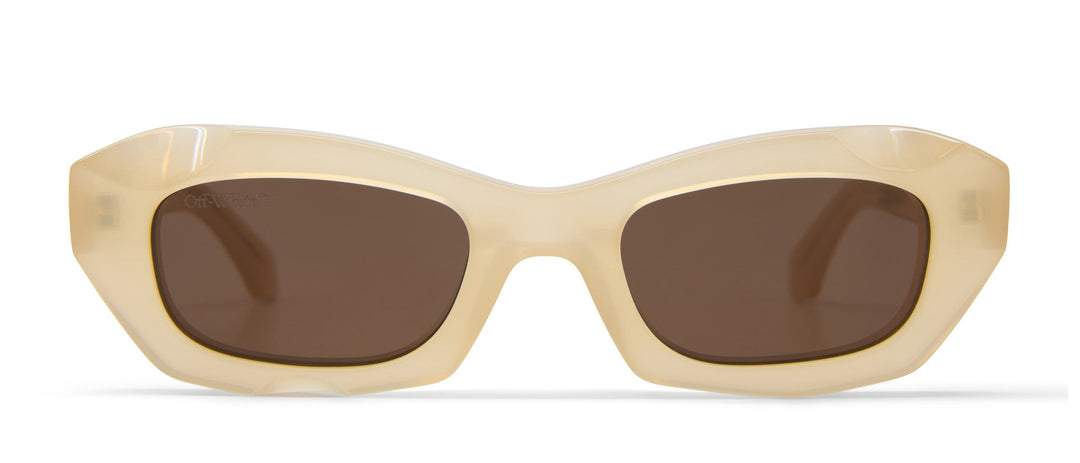 Off White Venezia Sunglasses in Beige