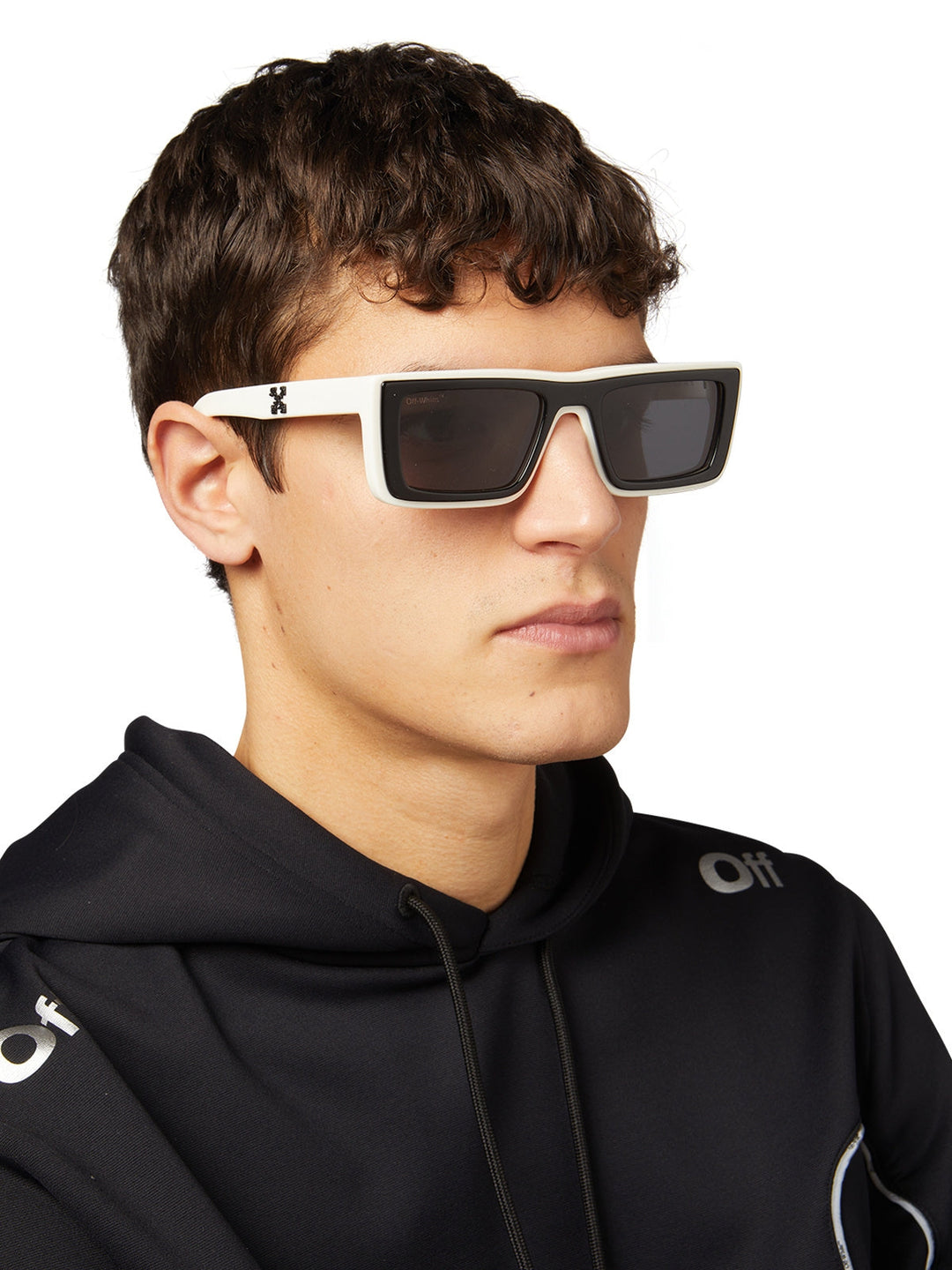 Off White Jacob Sunglasses in White