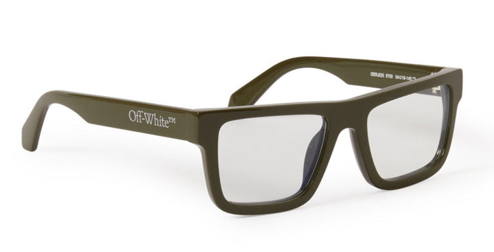 Off White Style 25 Frames in Olive Green