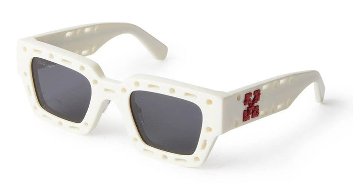 Off White Mercer Sunglasses in White