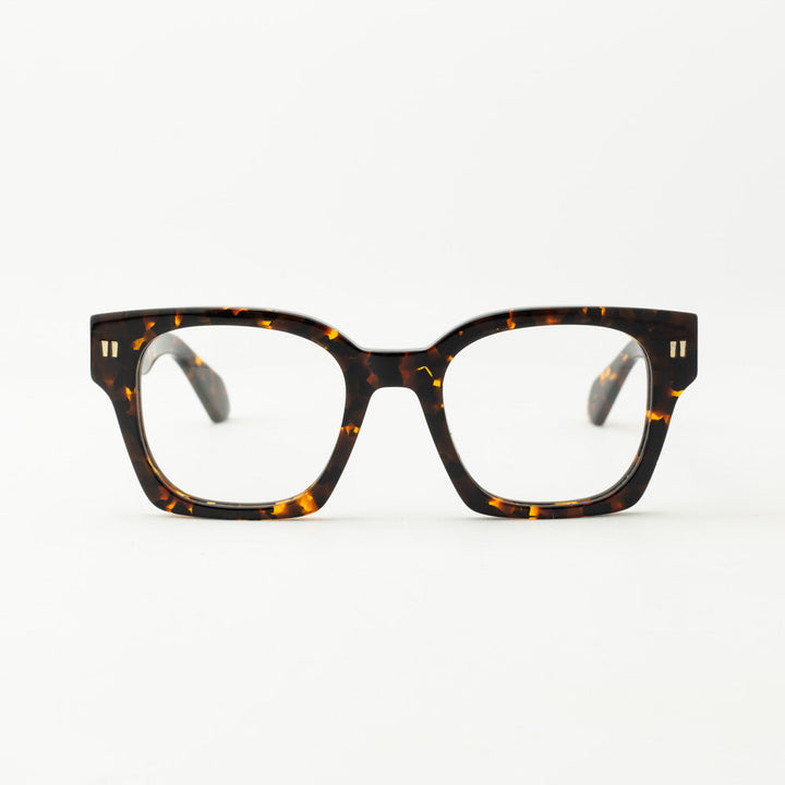 Off White Style 7U Eyeglasses Frames in Havana
