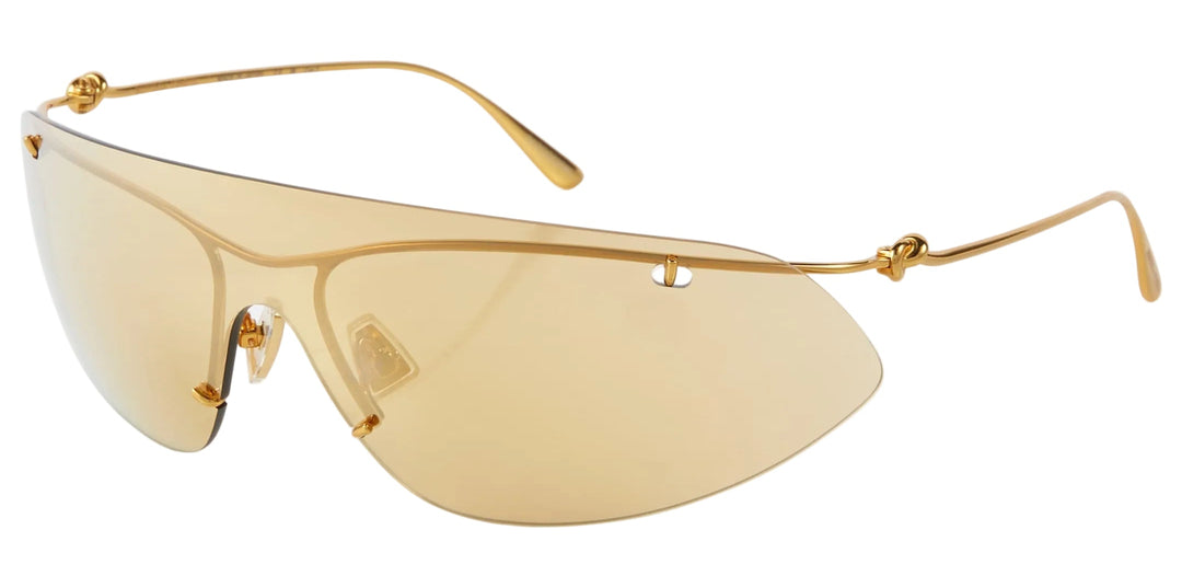 BV1272S Gold Knot Shield Sunglasses