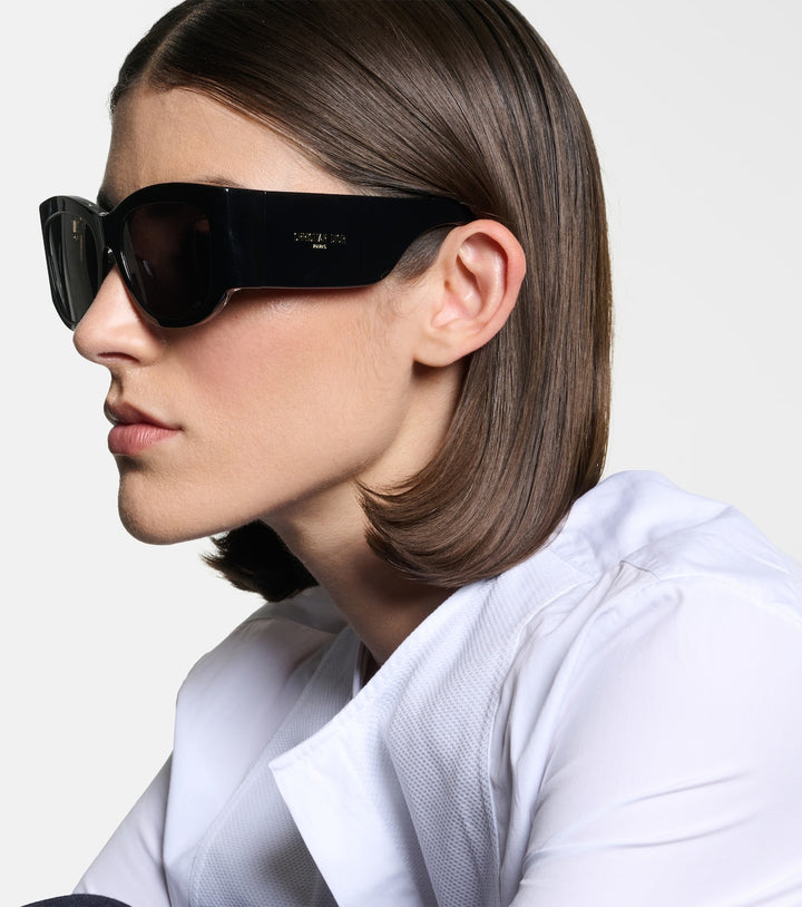 Dior DiorNuit S1I Oversized Sunglasses in Havana Brown
