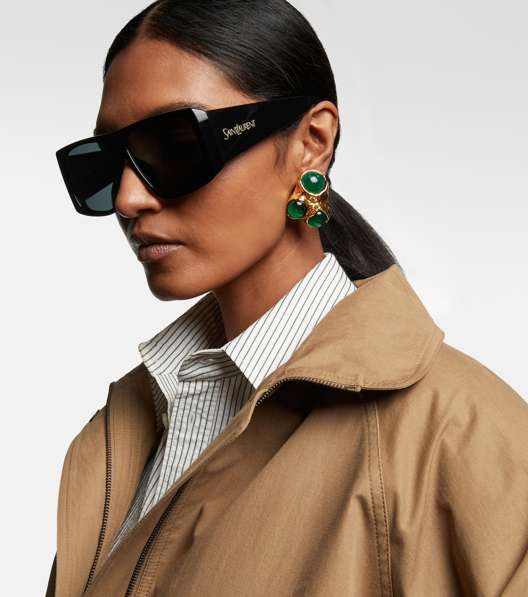 Saint Laurent SL832 Sunglasses in Black