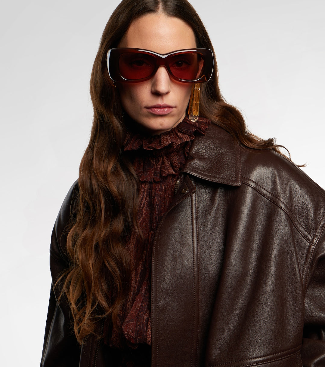 Saint Laurent SL276 Mica Gafas de sol tipo ojo de gato en negro