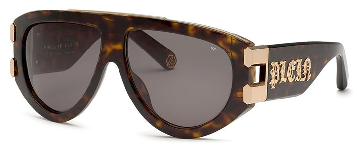 Philipp Plein SPP127V Eagle Havana Brown Aviators
