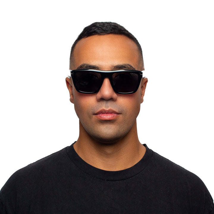 Tom Ford Alberto FT1077-N Black Polarized Sunglasses