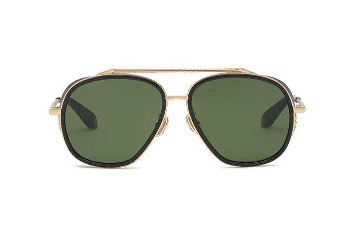 Roberto Cavalli SRC008M Black Aviator Sunglasses