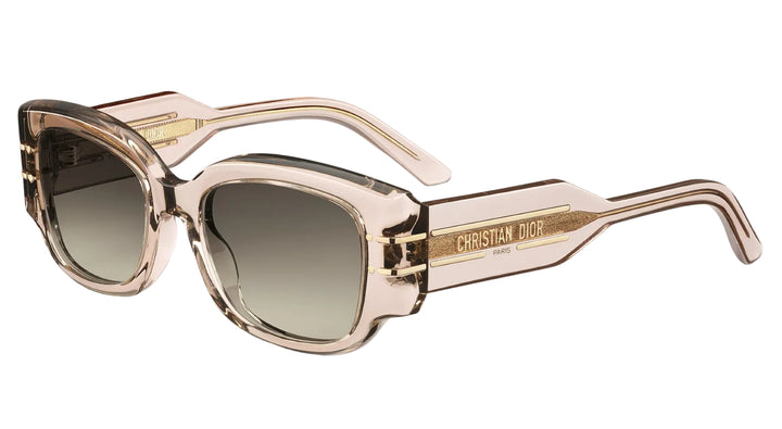 Dior Signature S13I Sunglasses in Transparent Pink