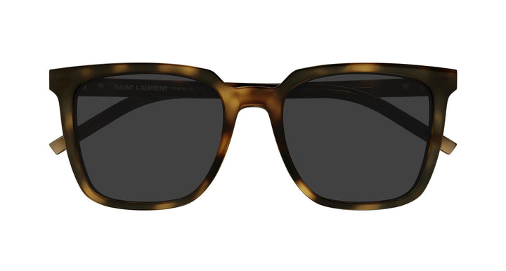 Saint Laurent SLM146/K Square Sunglasses in Havana Brown
