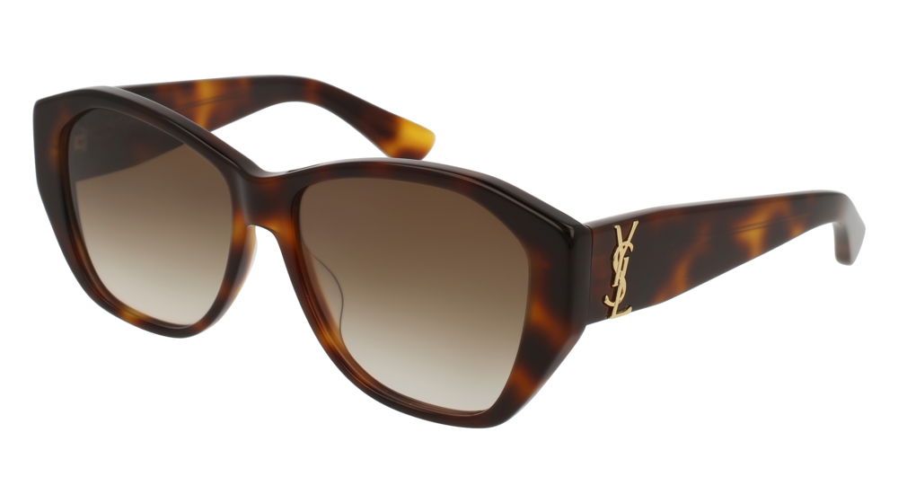 YSL Yves St Laurent Paris SL M82/F Havana 56-17-145 Sunglasses FRAME ONLY Yves Saint Laurent Women main image 2