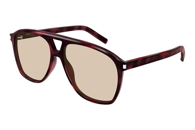 Saint Laurent SL596 Dune Sunglasses in Havana Brown