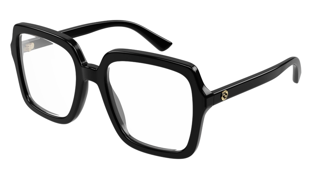 Gucci GG1318O Square Frames in Black | Designer Daydream