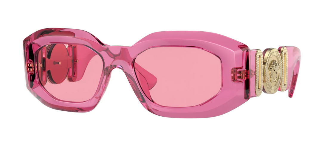 Versace VE4425U Sunglasses in Transparent Pink