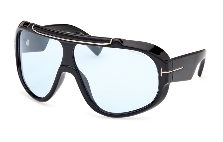 Tom Ford Rellen FT1093 Photochromic Sunglasses in Blue Lens