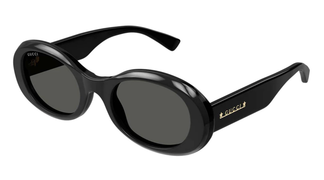 Gucci GG1587S Black Oval Sunglasses