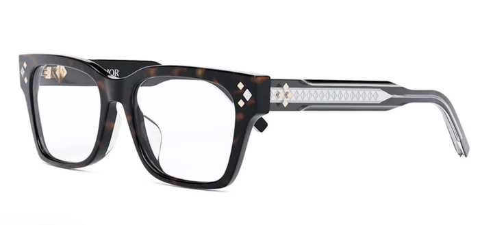 Dior CD DiamondO S1F Frames in Havana Brown